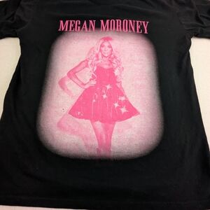 Megan Moroney Pink Photo Black Tee Large Pink Photo Black Tee Large